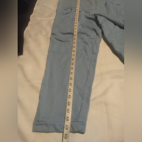 like an angel Pale Blue Spaghetti Strap Jumpsuit - Picture 5 of 6